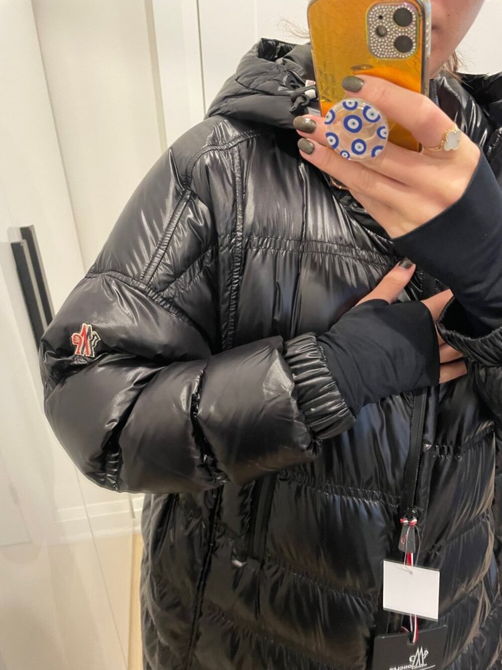 BNWT Moncler Grenoble Rochelair Long Down Jacket - Size 1